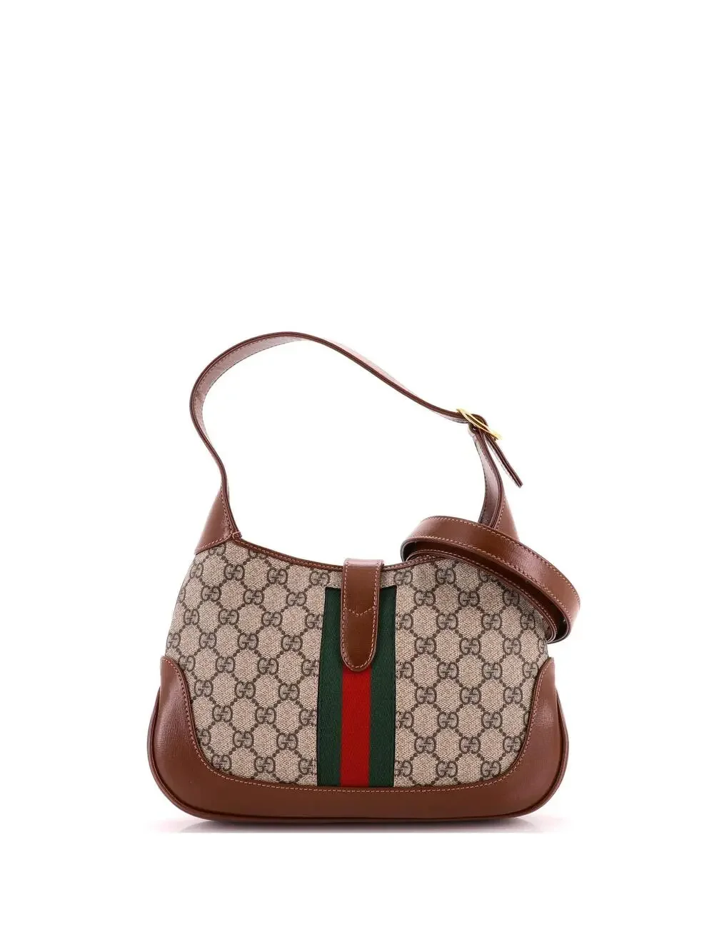 Gucci Jackie Hobo Gg Coated Canvas #335356G22B